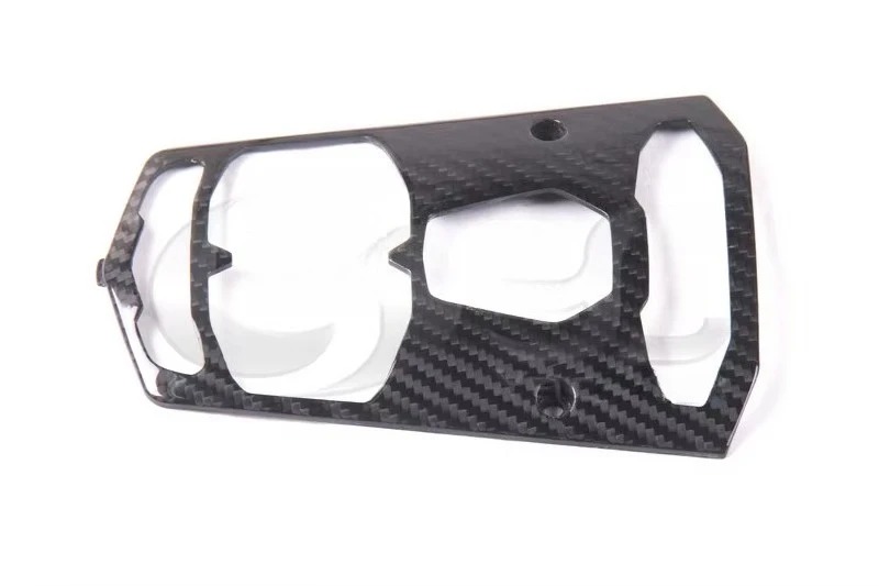 Trade Assurance Dry Carbon Fiber Interior Trim Fit For 2011-2017 Aventador LP700 Engine Start & Gear Surround Panel